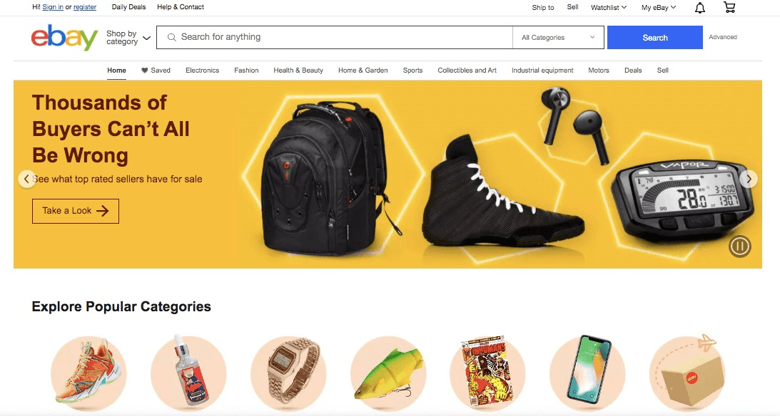 eBay網站 eBay網站